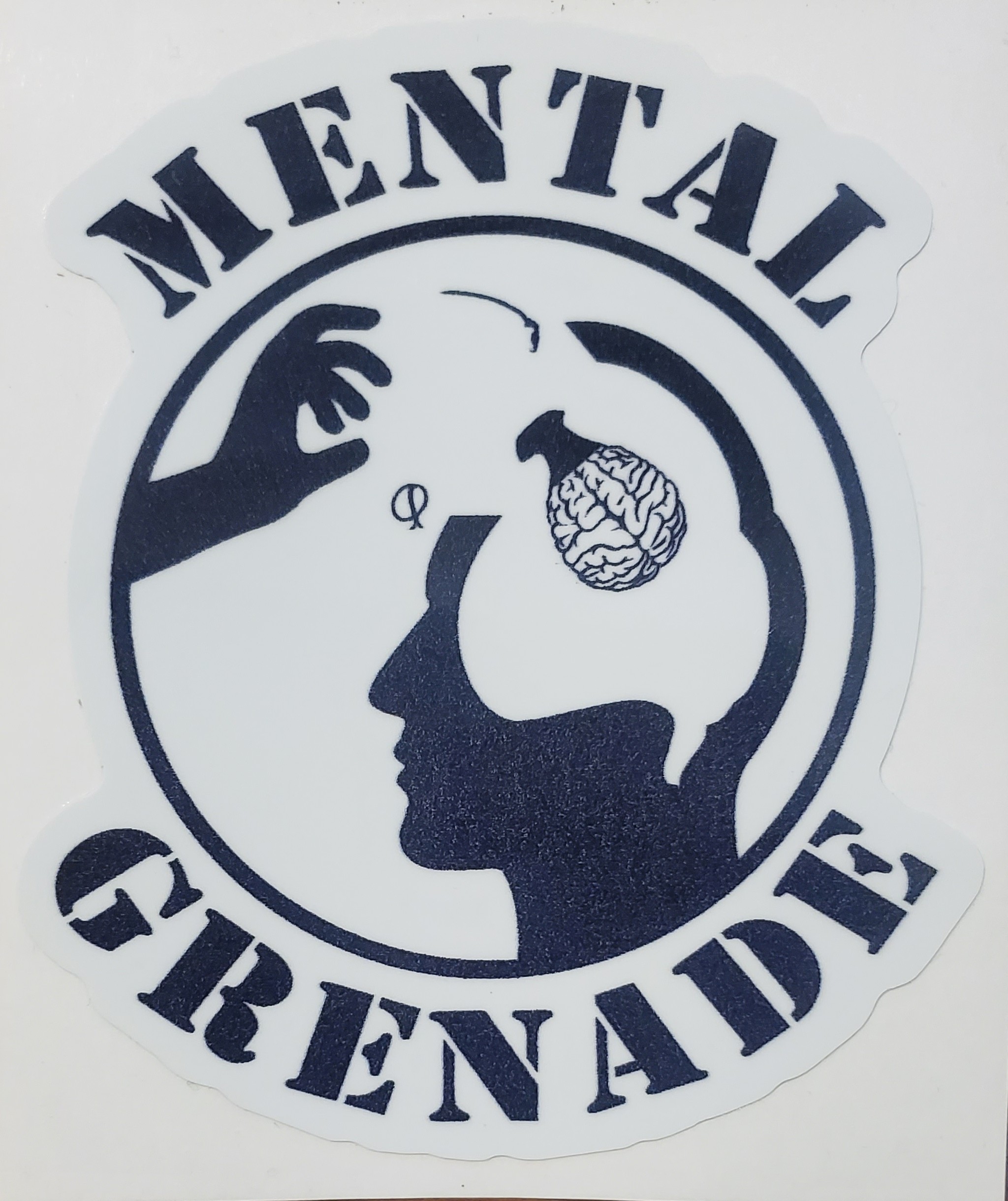 Mental Grenade Decal